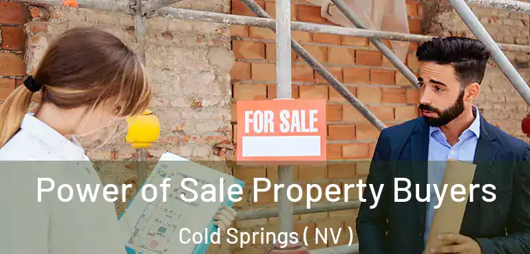  Power of Sale Property Buyers Cold Springs ( NV )