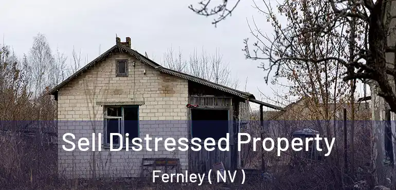  Sell Distressed Property Fernley ( NV )