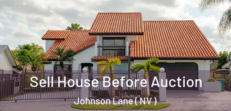  Sell House Before Auction Johnson Lane ( NV )