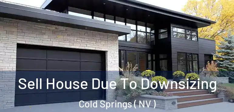  Sell House Due To Downsizing Cold Springs ( NV )