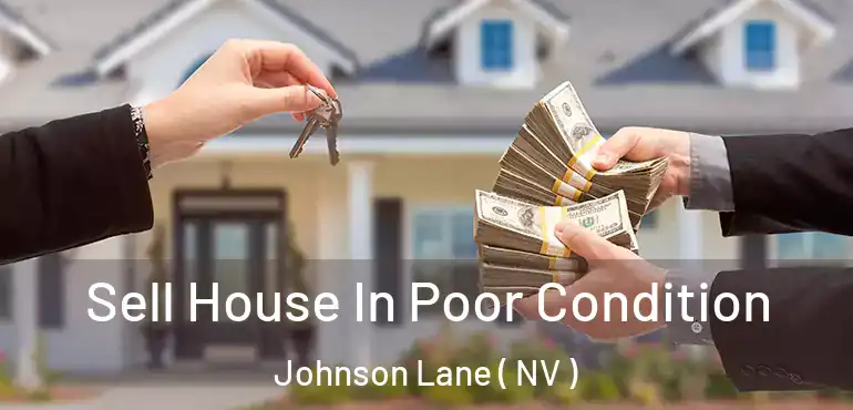  Sell House In Poor Condition Johnson Lane ( NV )