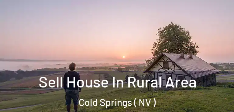  Sell House In Rural Area Cold Springs ( NV )