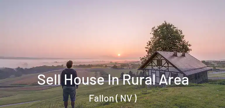  Sell House In Rural Area Fallon ( NV )