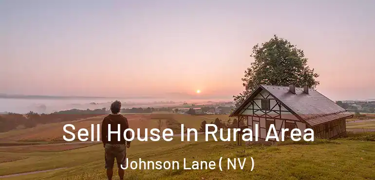  Sell House In Rural Area Johnson Lane ( NV )