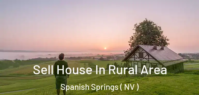  Sell House In Rural Area Spanish Springs ( NV )