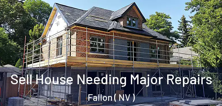  Sell House Needing Major Repairs Fallon ( NV )