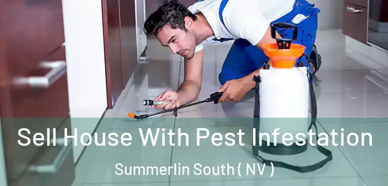 Sell House With Pest Infestation Summerlin South ( NV )