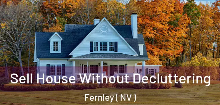  Sell House Without Decluttering Fernley ( NV )