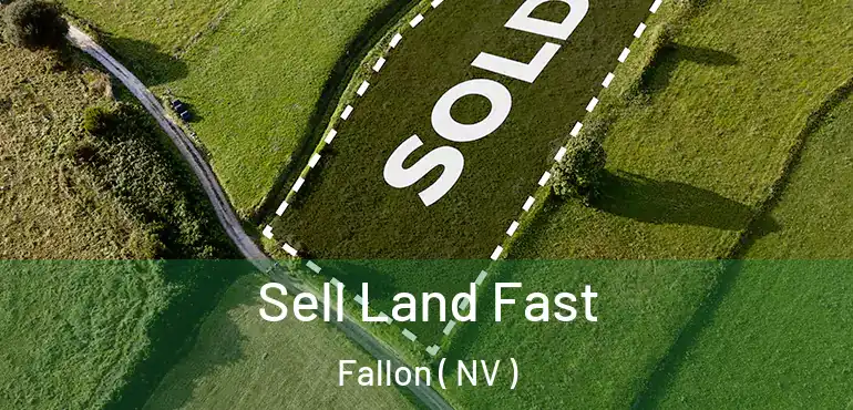  Sell Land Fast Fallon ( NV )