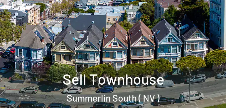  Sell Townhouse Summerlin South ( NV )