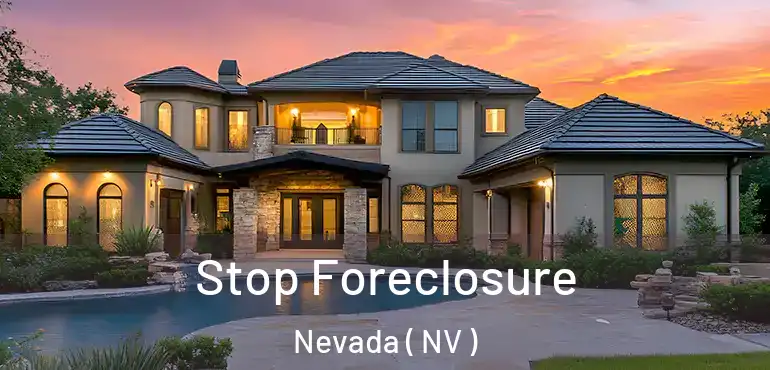  Stop Foreclosure Nevada ( NV )