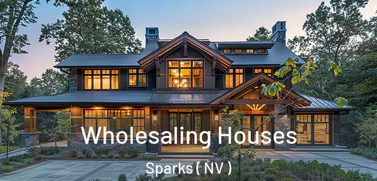  Wholesaling Houses Sparks ( NV )
